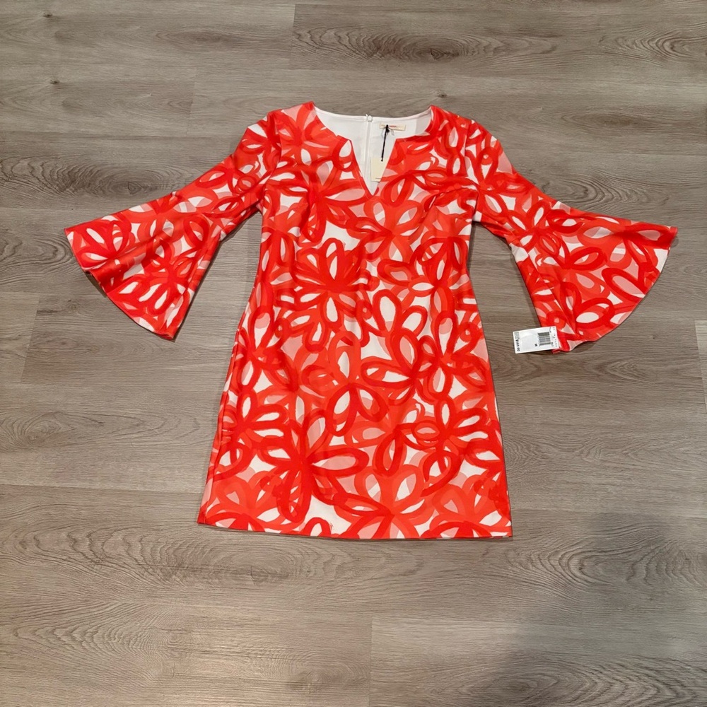 TRINA TURK Bell Sleeve Dress